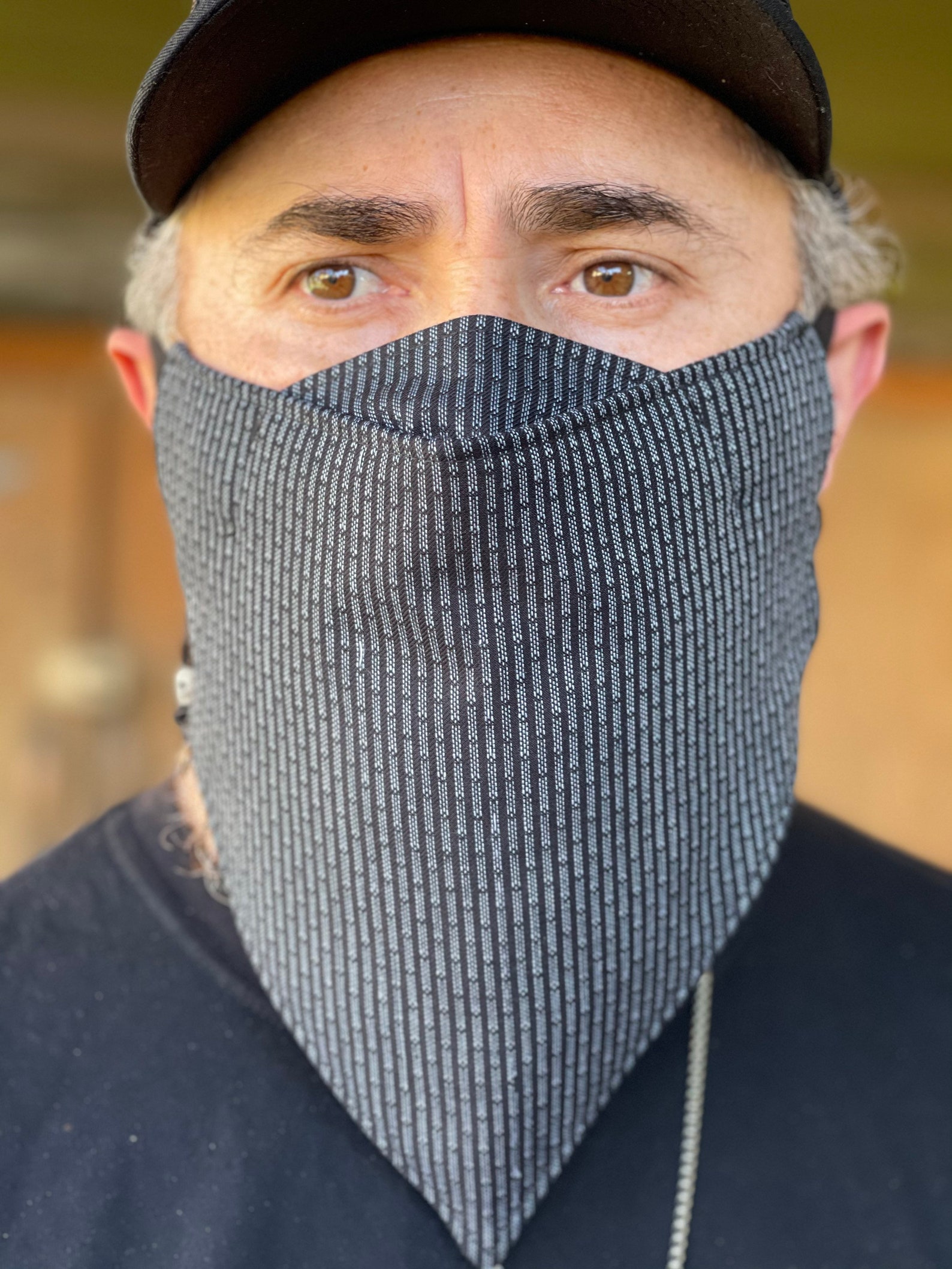 Falling dotted mask mask for beard long beard mask Xl mask Etsy