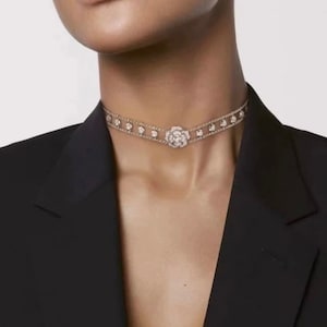 Chanel Choker Etsy