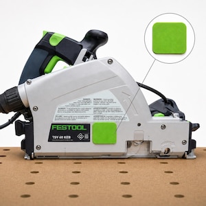 Cubierta antipolvo para orificio de eje de sierra de incisión - Compatible con Festool TS60 / Tool Theory
