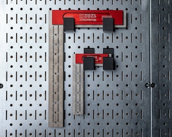 Storage Hangers Compatible with Woodpeckers Stainless Steel Squares - for Wall Control