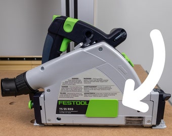 Cubierta antipolvo para orificio de eje de sierra de incisión - Compatible con Festool TS55, TSC55 / Tool Theory