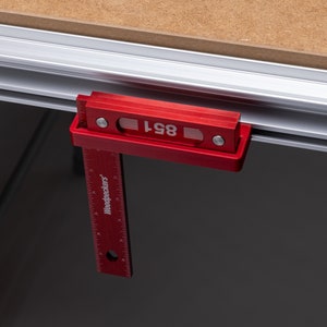 851 Storage Rack Compatible with Woodpeckers 851 Aluminum Square - for MFT/3 Table