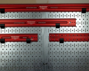 Storage Hangers Compatible with Woodpeckers Rulers and T Square - for Wall Control