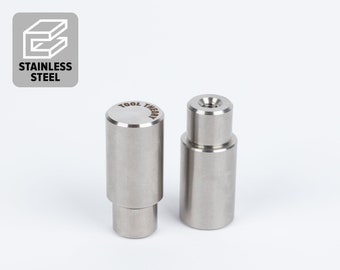 20mm Shorty Bench Dogs - Stainless Steel - 2 Pack