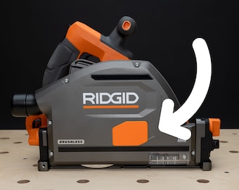 Cubierta antipolvo para el orificio del eje de la sierra de incisión - Compatible con Ridgid R48630B / Tool Theory