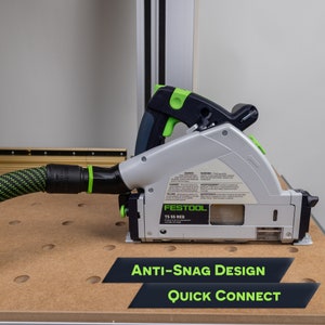 Festool TS55 Track Saw No Snag Dust Port for Festool 27mm Cleantec Hose
