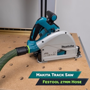 Anti Snag Hose Adapter for Makita Track Saw to Festool 27mm Cleantec Hose
