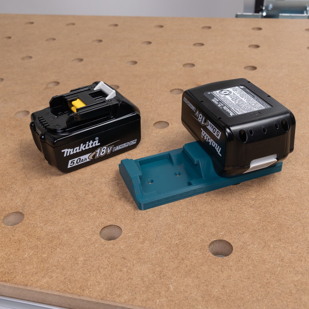 Makita 18V Battery Holder Mount Wall Mount Etsy