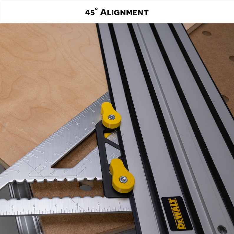 Dewalt Guide Rail Square Adapter DIY Kit for Track Saw Etsy UK