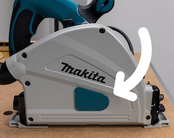 Cubierta antipolvo para el orificio del eje de la sierra de incisión - Compatible con la sierra inalámbrica Makita SP6000J / Tool Theory