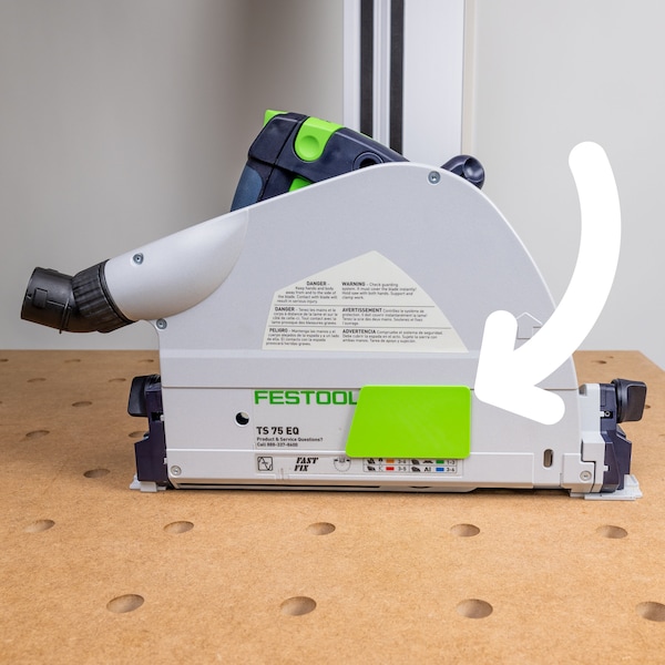 Track Saw Dust Cover for Festool TS75