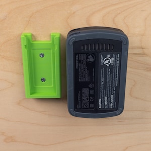 Battery Holder Mount for Festool 18v Batteries - Bulk Pricing Available