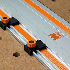 WEN Guide Rail Limit Stop for Track Saws and Routers - 2 Pack