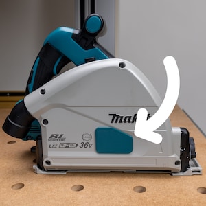 Track Saw Dust Cover 36V for Makita 36V Cordless XPS01Z