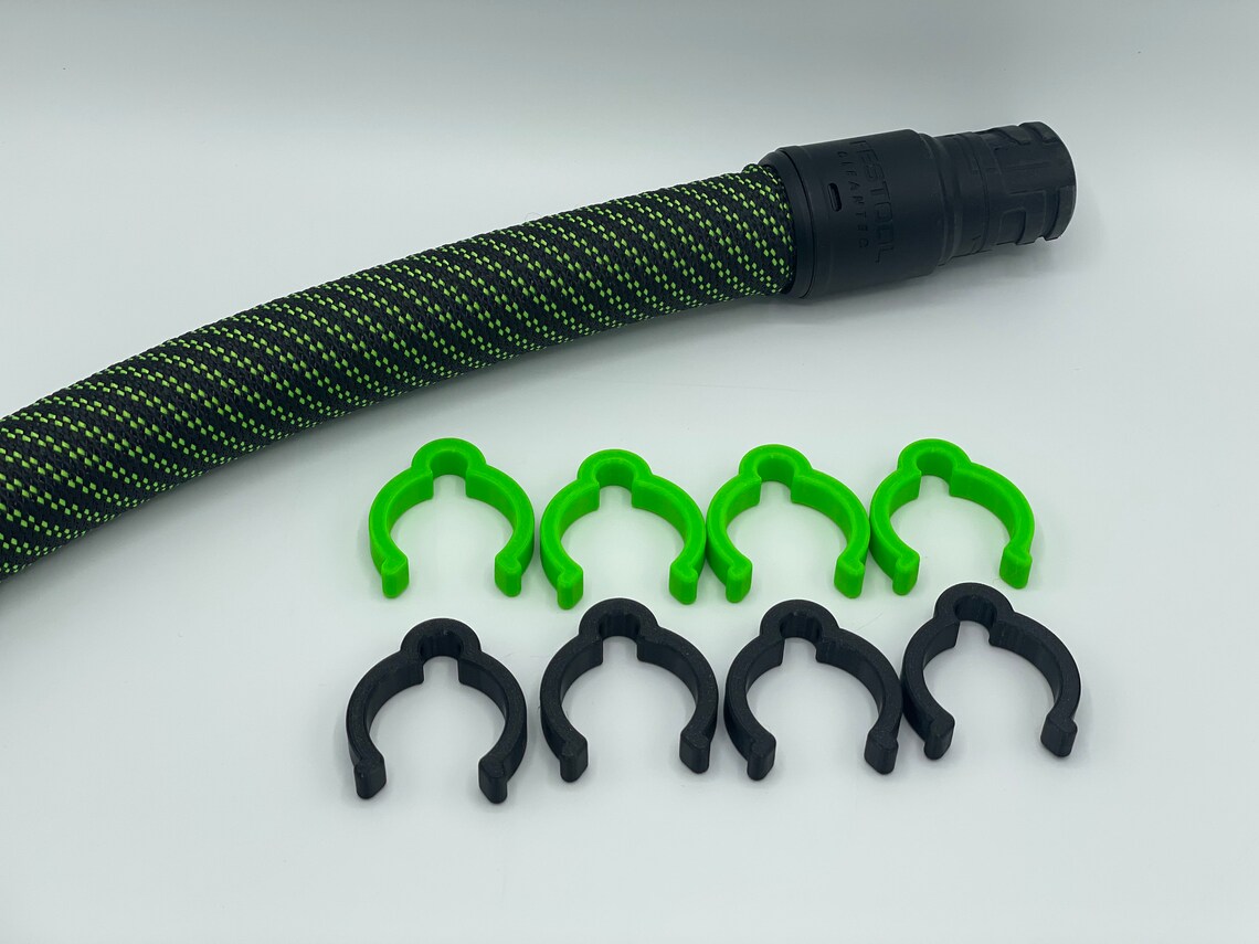 Festool Cable Hose Clips 8 Pack for Braided Sleeve Antistatic Etsy