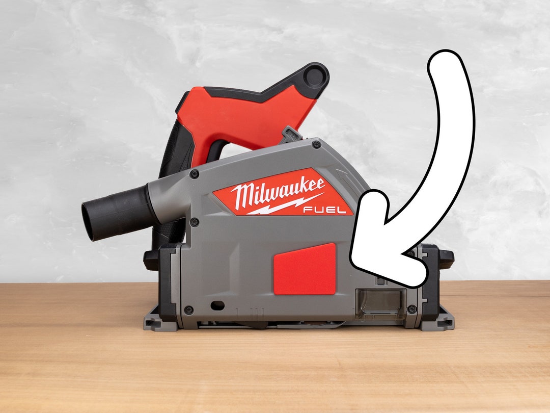 Milwaukee Track Saw Arbor Hole Cover for Dust Collection Etsy