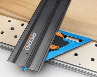 Guida quadrata per seghe a binario Ridgid - Kit adattatore fai da te