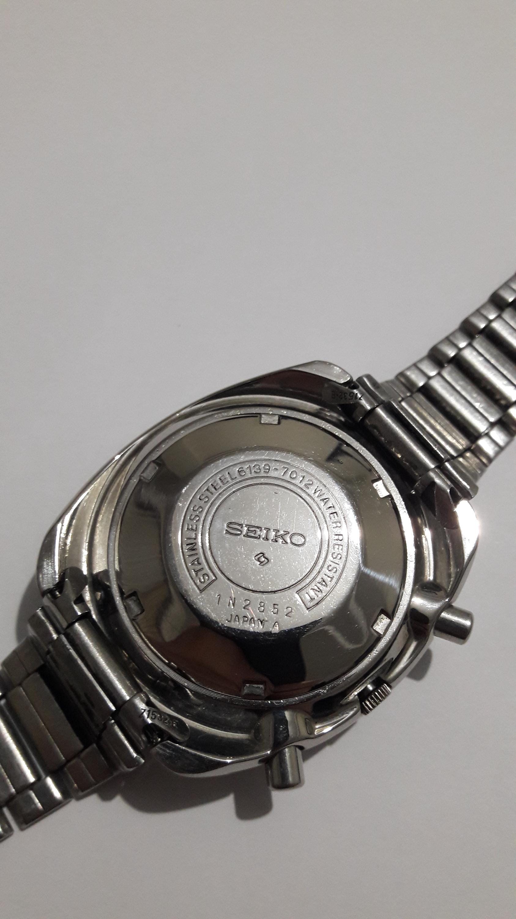 Seiko 6139-7012 Rally JDM Speed Timer Automatic Chronograph - 1971