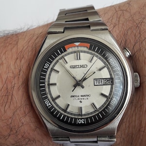 Seiko  bellmatic automatic alarm full original 4006-6040 rare vintage Watch