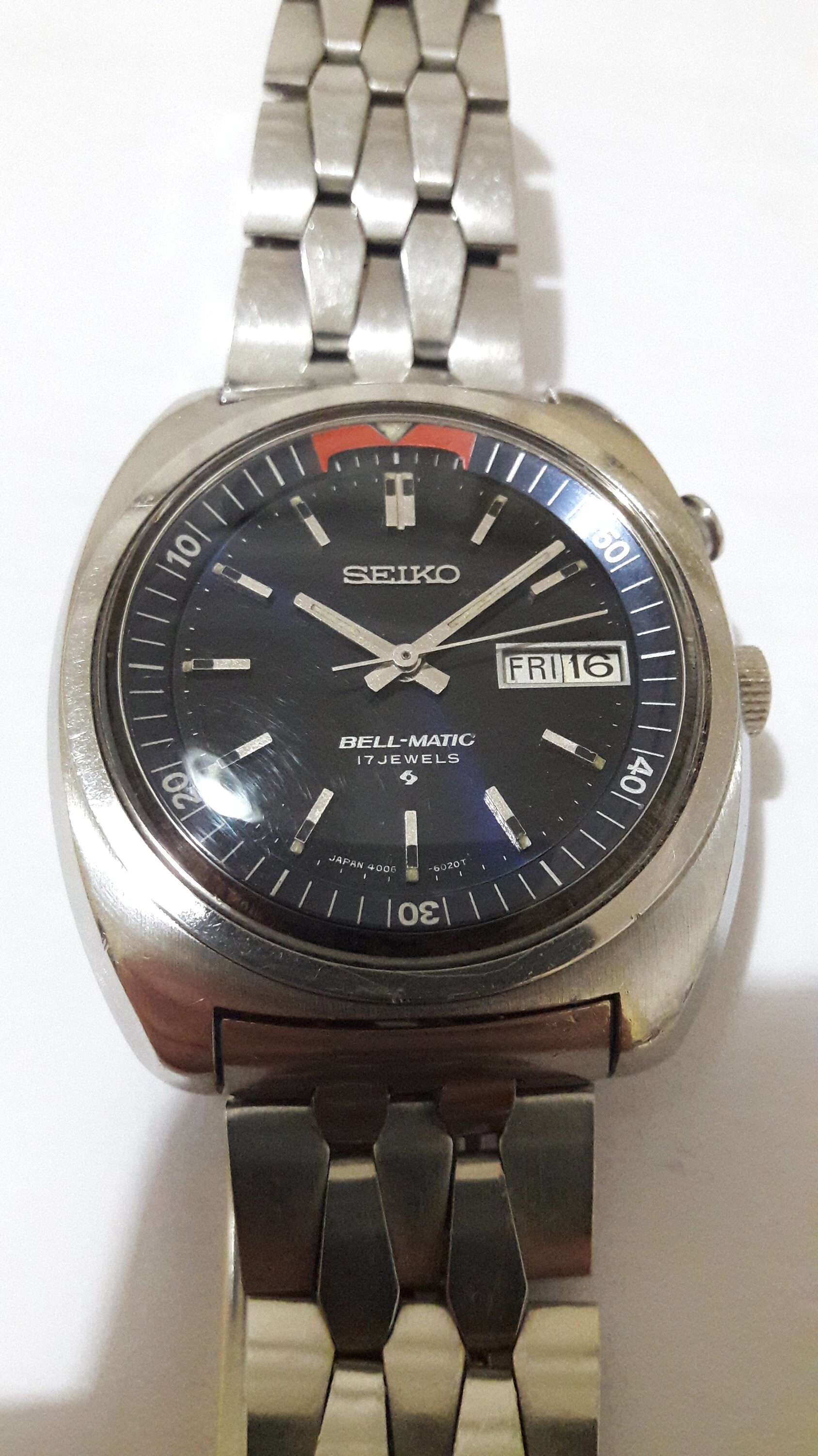 Seiko Bellmatic Automatic Alarm 4006-6031 Full Original 1971 Model 