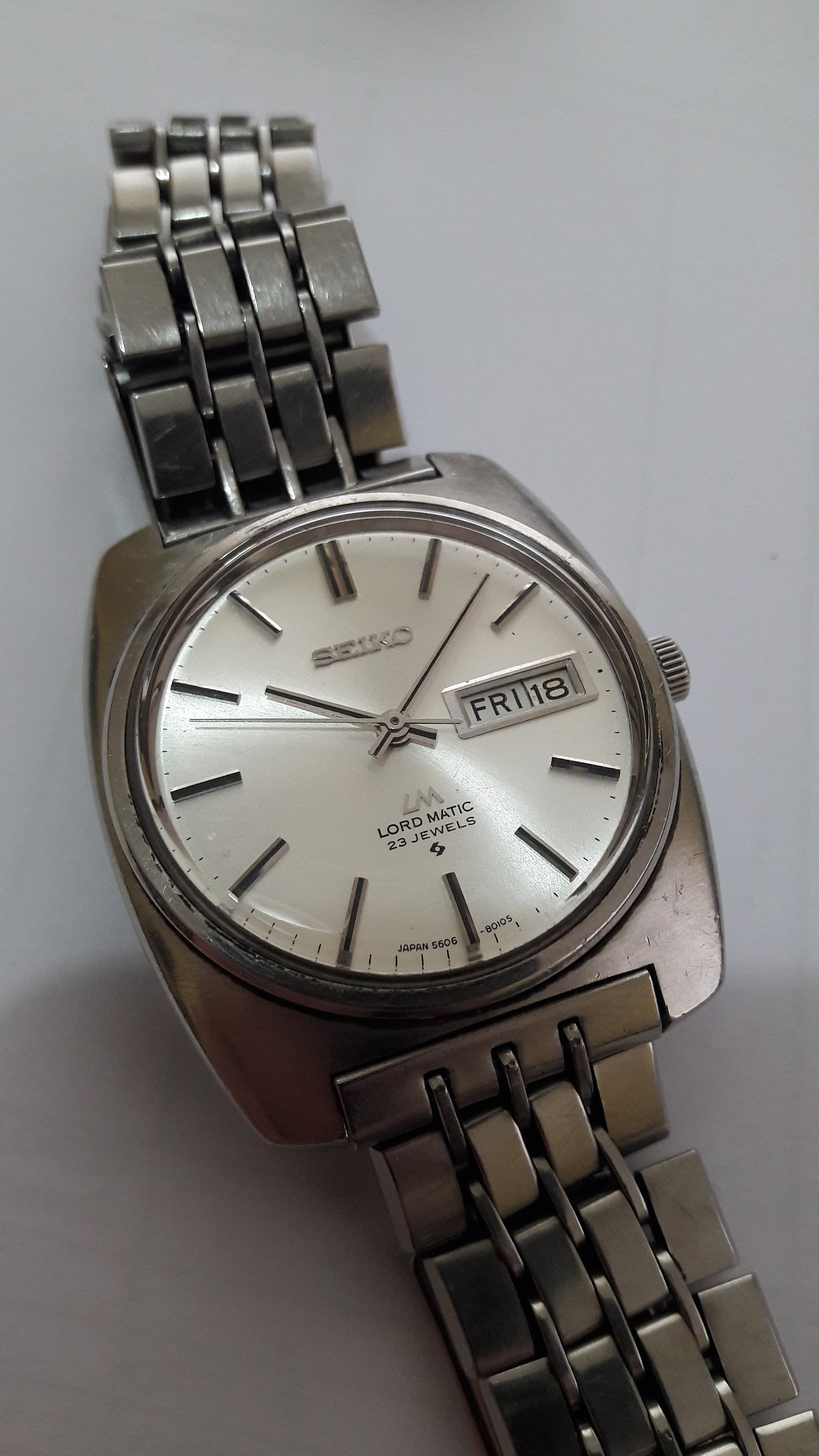 Seiko Automatic LM Jdm Special 5606-8010 Full Original 1970 Model 