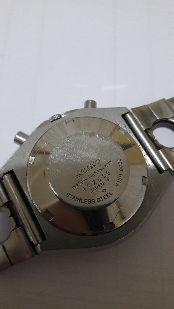 Seiko 6139-8020   automatic chronograph   full or… - image 8