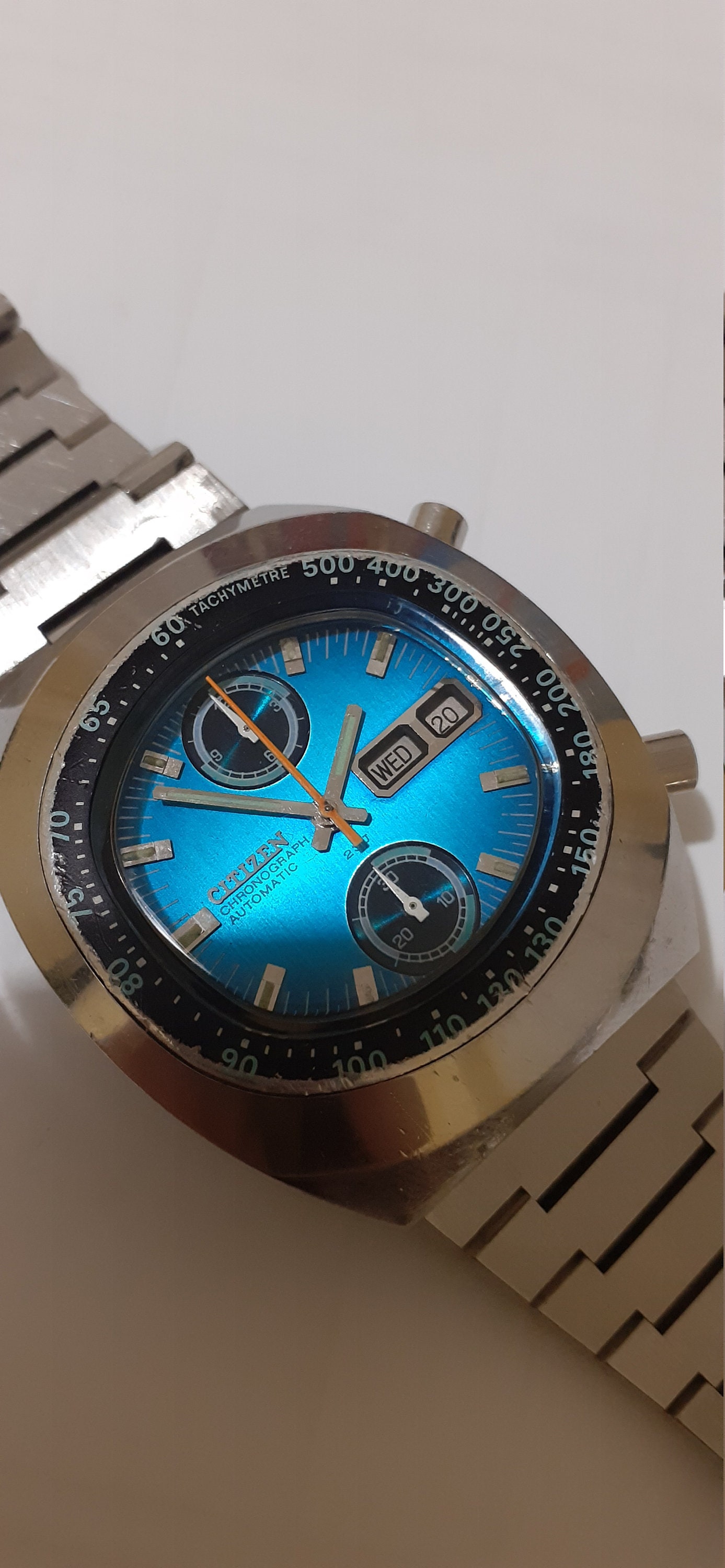 Citizen Automatic Flyback and Chronograph 67-9054 Rare Vintage