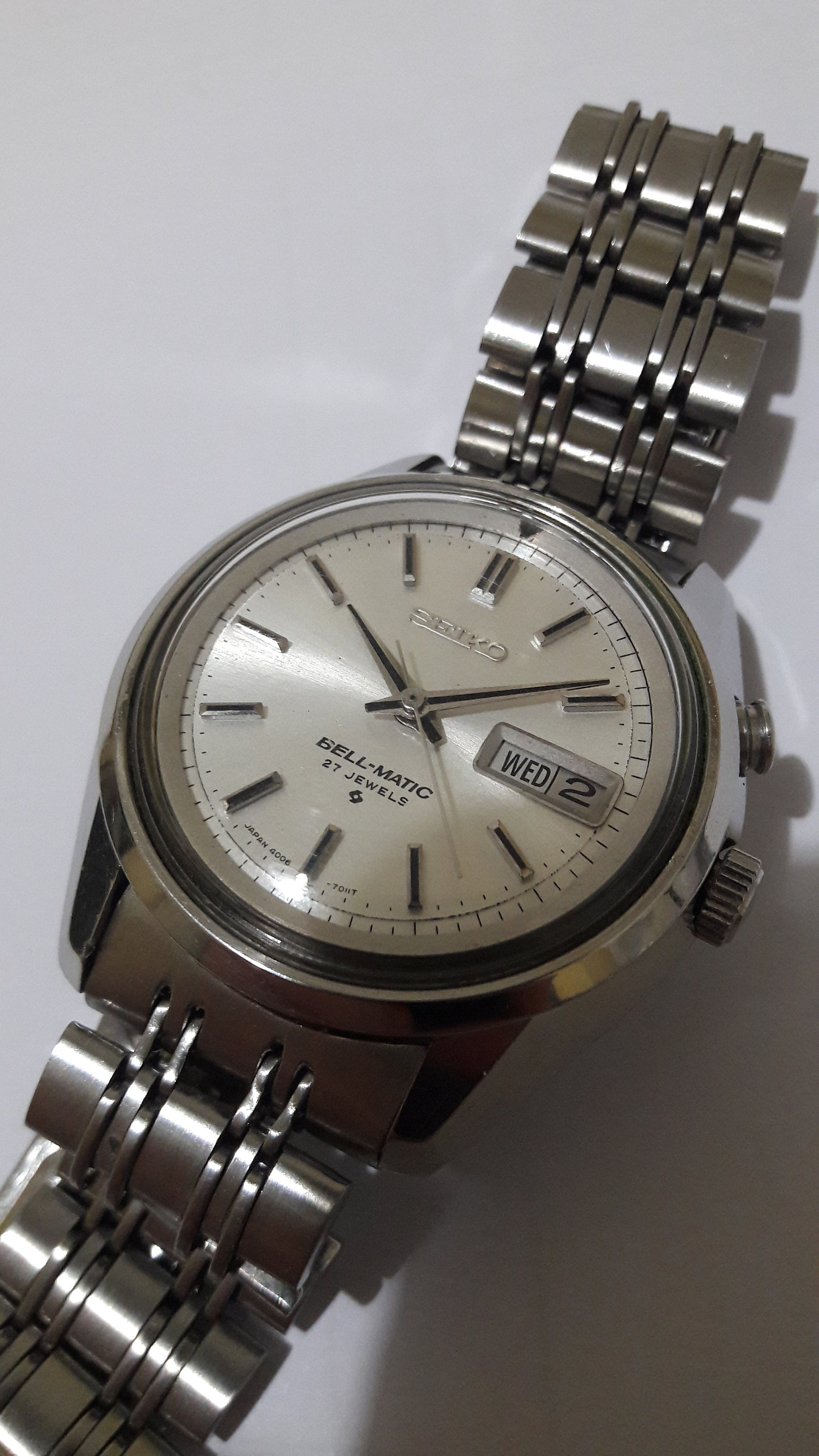 専用‼️FROM JAPAN公式アカウント01様SEIKO 4006-7012 セイコー ベルマチック デイデイト 4006-7012 純正ブレス 箱