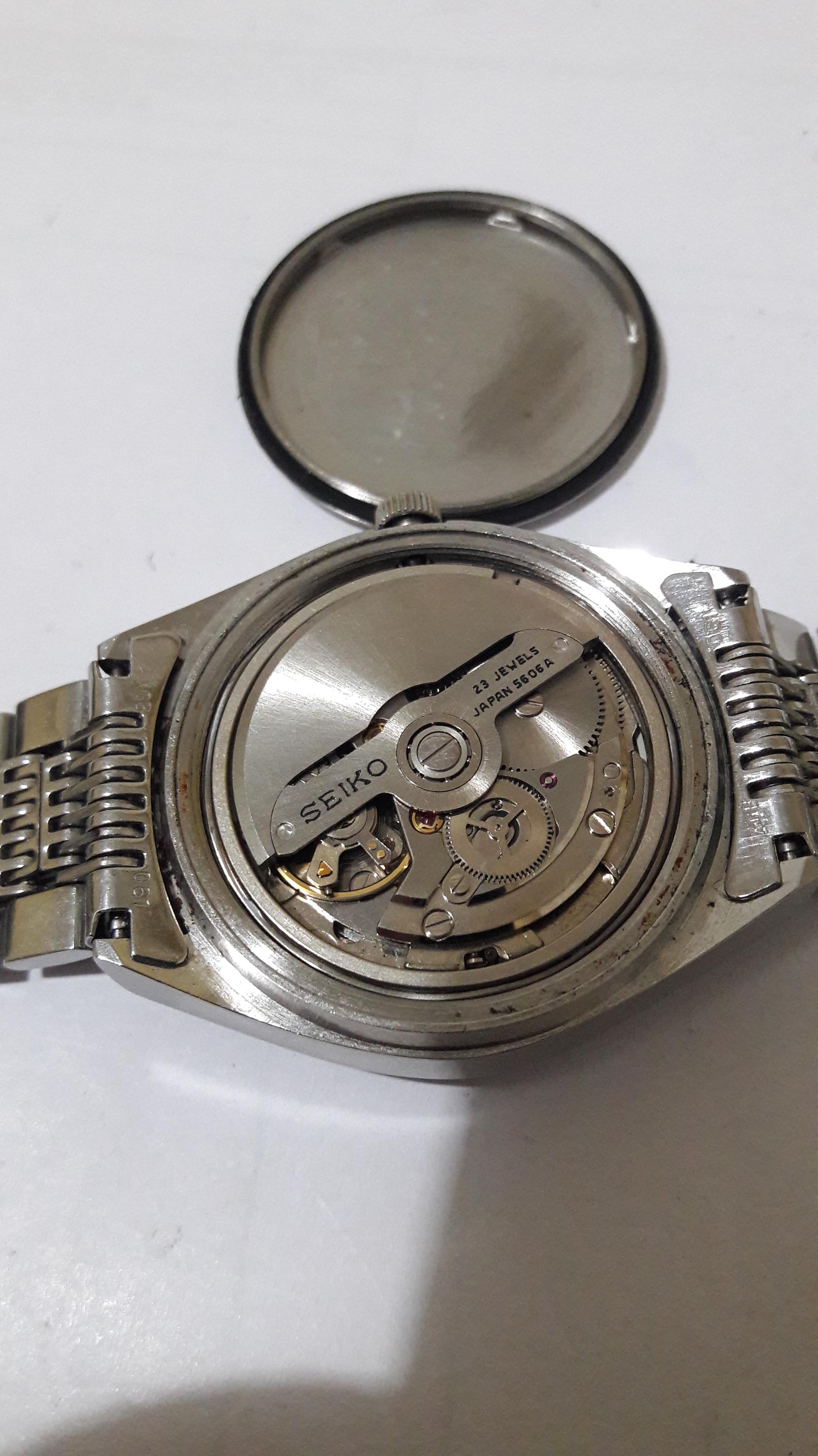 Vintage Seiko LM Automatic Watch: Silver Tone Dial, JDM 1973 - Etsy