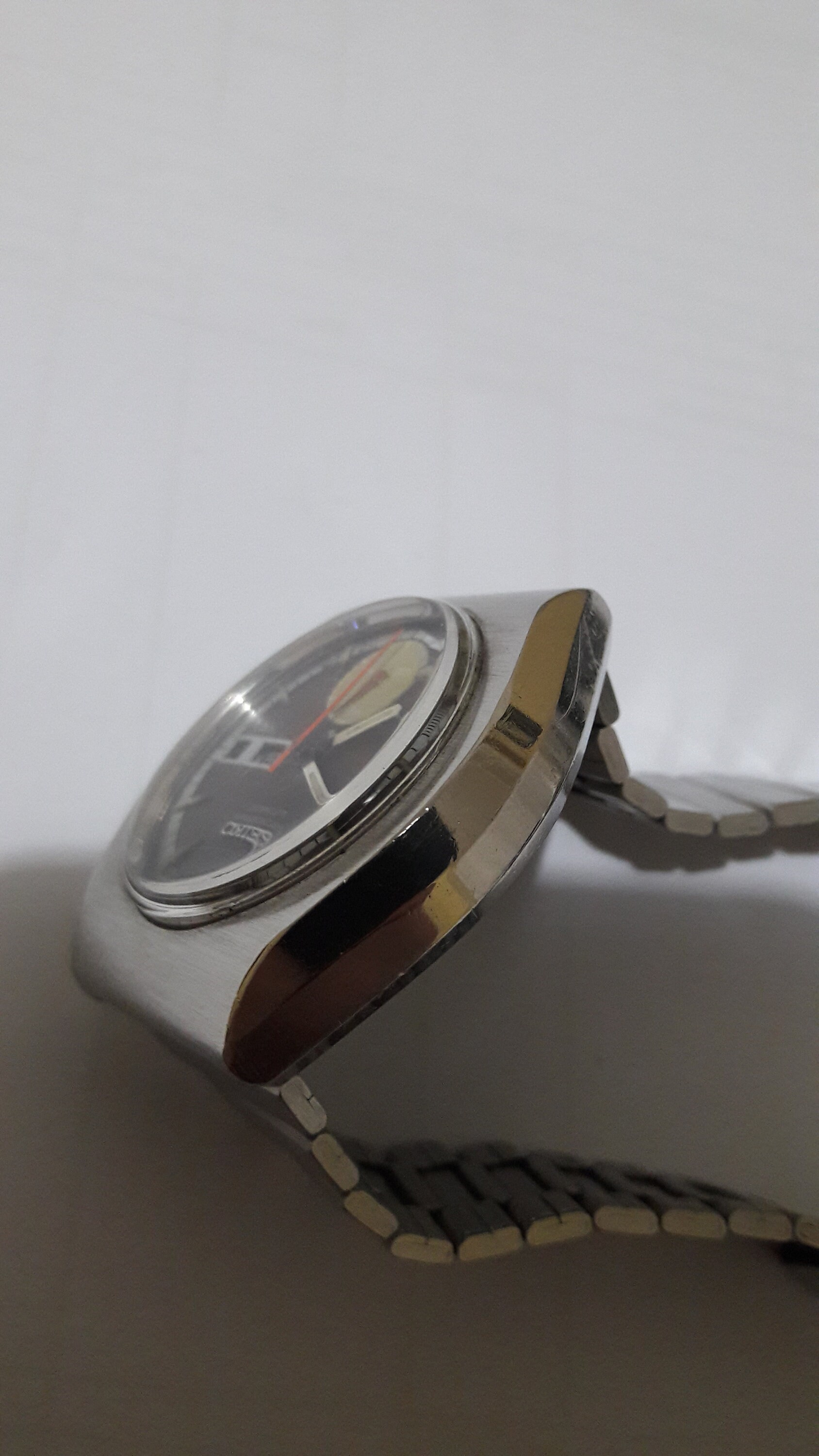 Vintage Seiko Rally 6139-8020 Automatic Chronograph Brown Dial