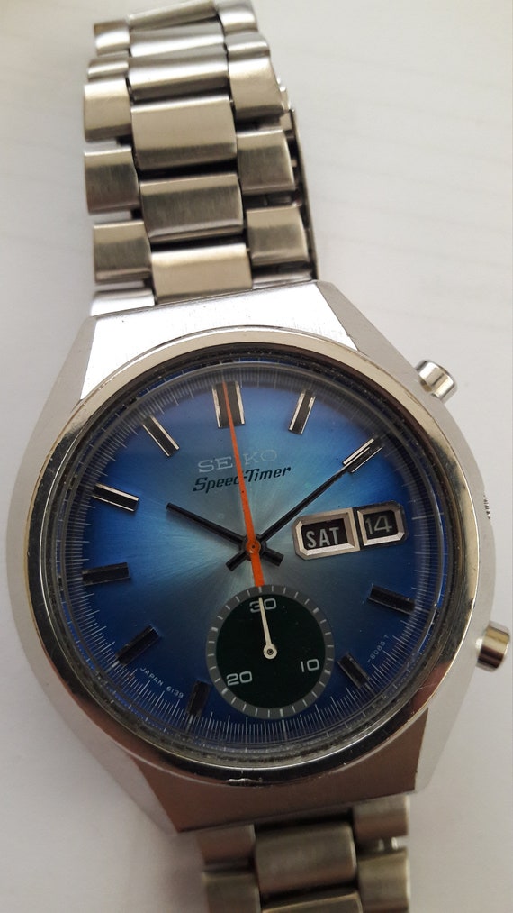 Seiko 6139-8040 JDM Speed Timer 1976 Full - Etsy