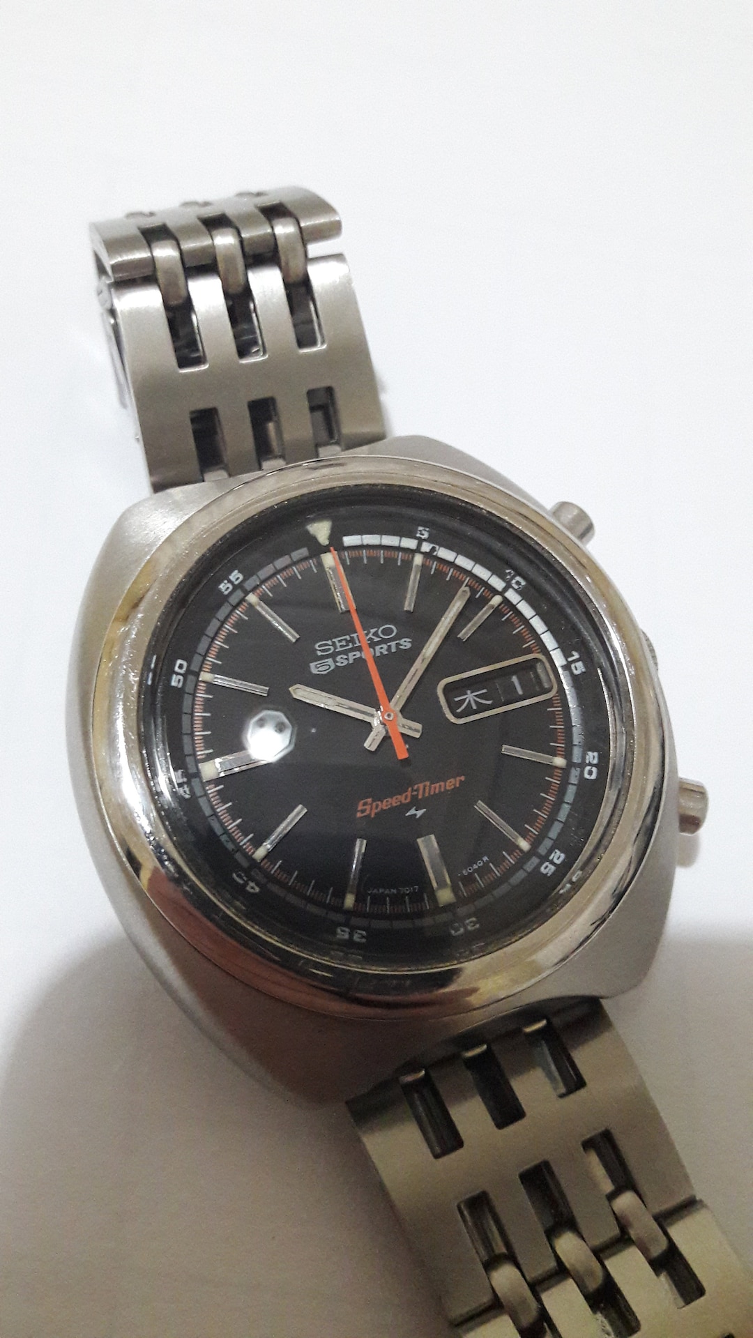 Vintage Seiko 7017-6040 Speed Timer JDM Automatic Flyback 1971
