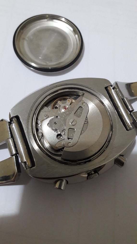 Vintage Seiko 6139-8002 Automatic Chronograph Rally Watch (1972