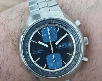 Seiko 6138-8030 john player special automatic chronograph  full original 1977 model rare vintage Watch