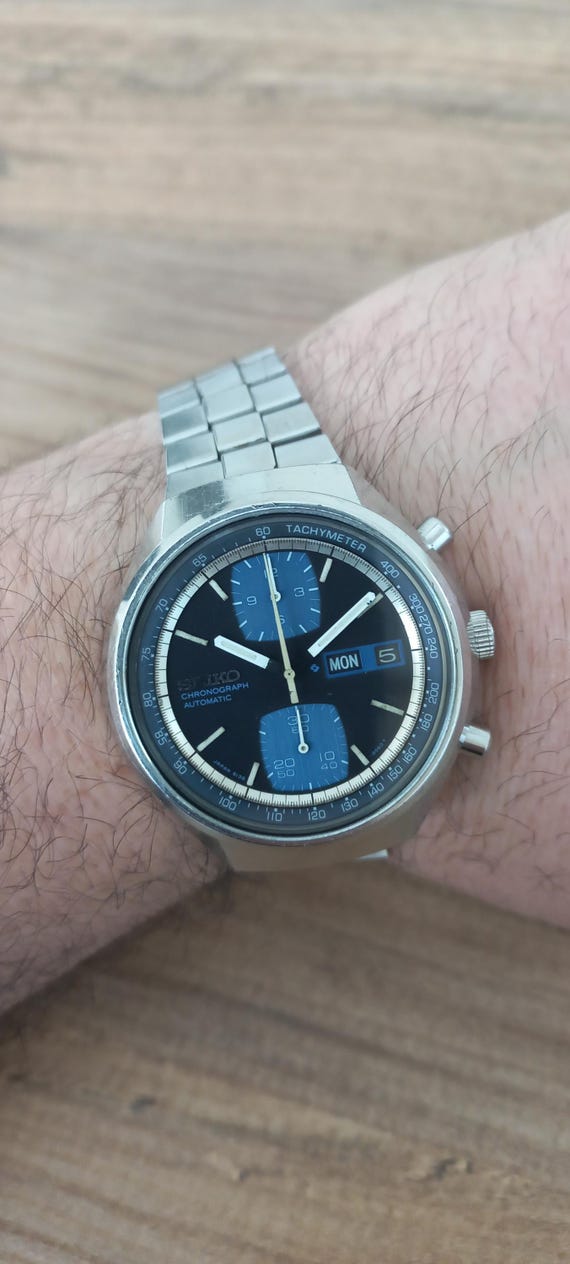 Seiko 6138-8030 John Player Special Automatic Chronograph Full