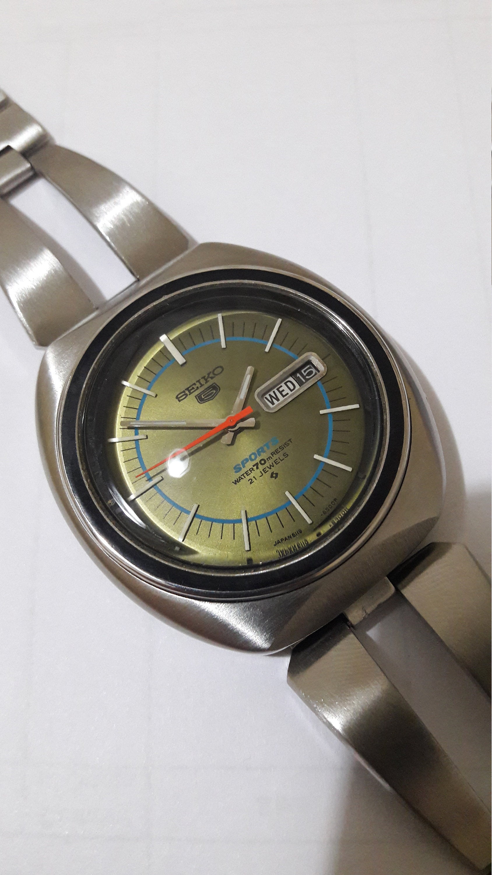 Seiko Automatic Sports Rally Model 6119-8450 Rare Vintage - Etsy