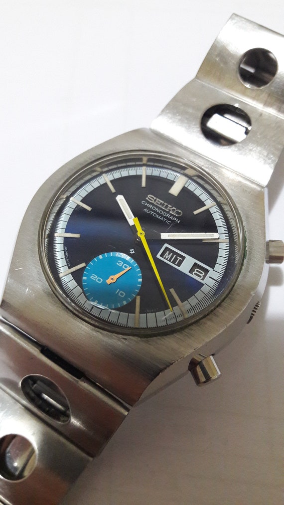 Seiko 6139-8020   automatic chronograph   full or… - image 1