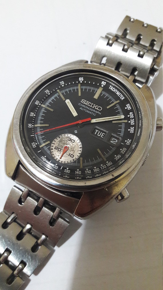 Buy Seiko Automatic Chronograph 6139-6012 Bruce Lee 1975 Model Online in  India - Etsy