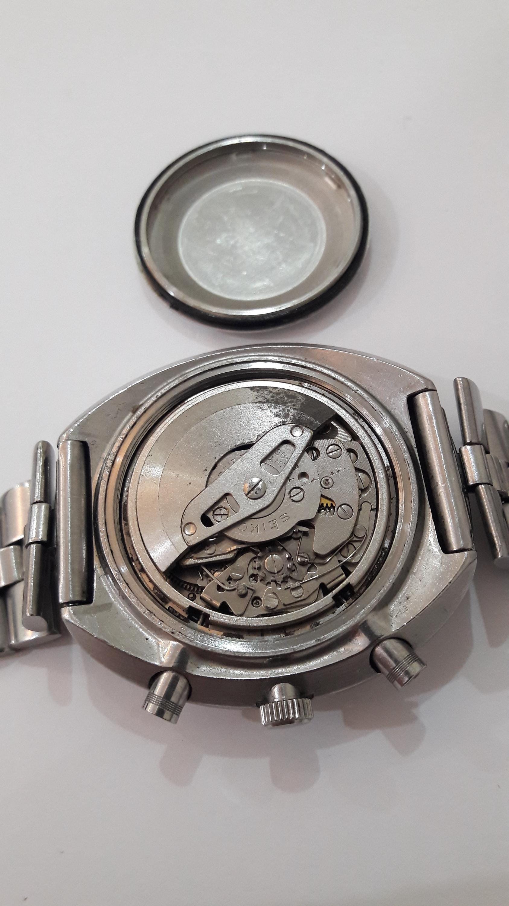 Seiko Automatic Chronograph 6138-0011 Ufo Yatchman Original 1974
