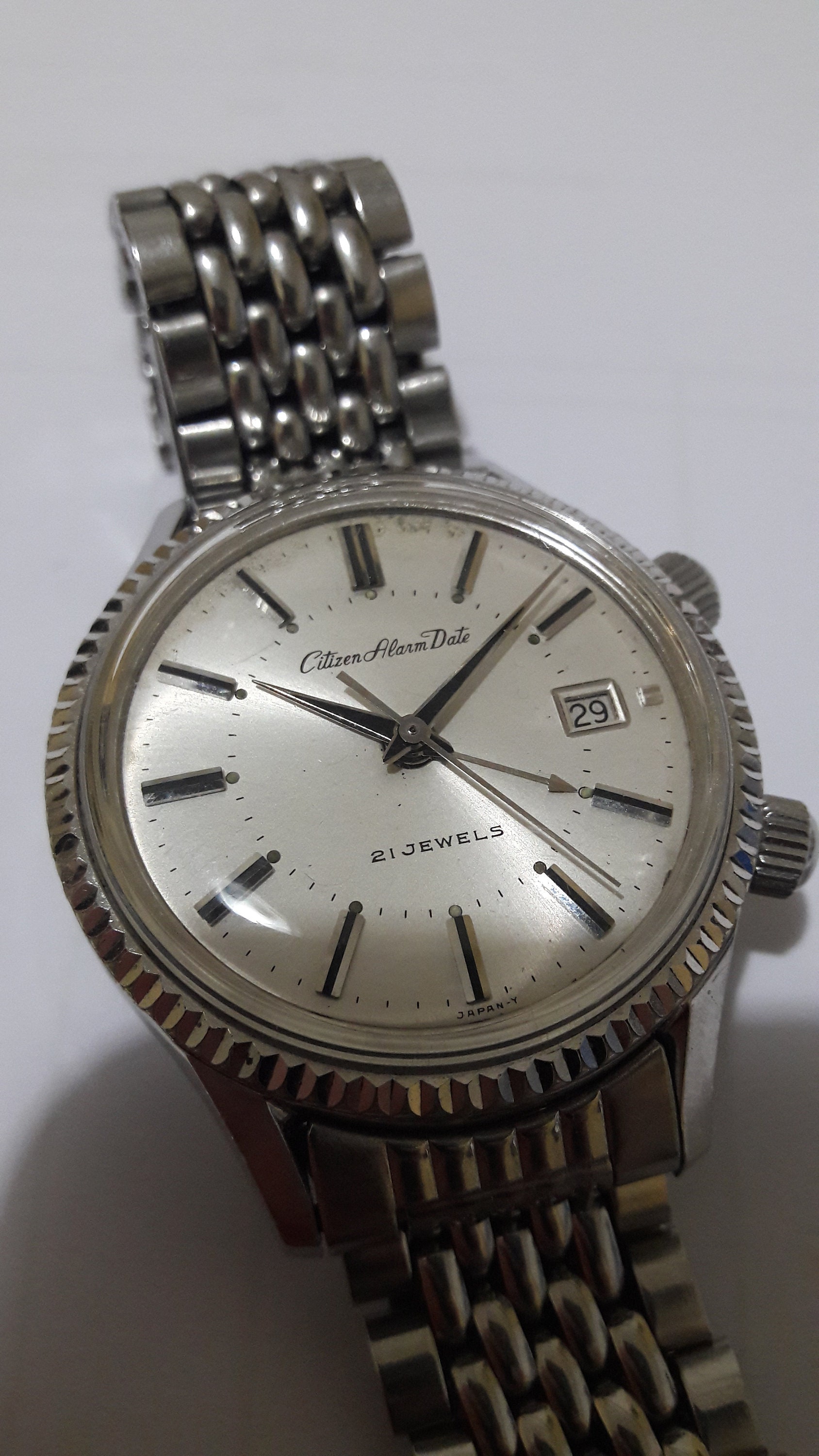 Citizen Alarm Date ,hand Winding Special , Full Original