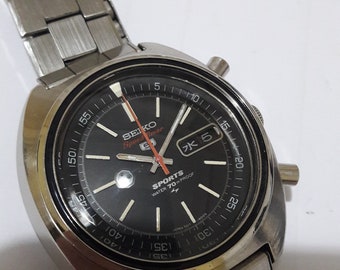 Seiko Speed Timer 7017-6010 JDM Model Automatic and Flyback Very