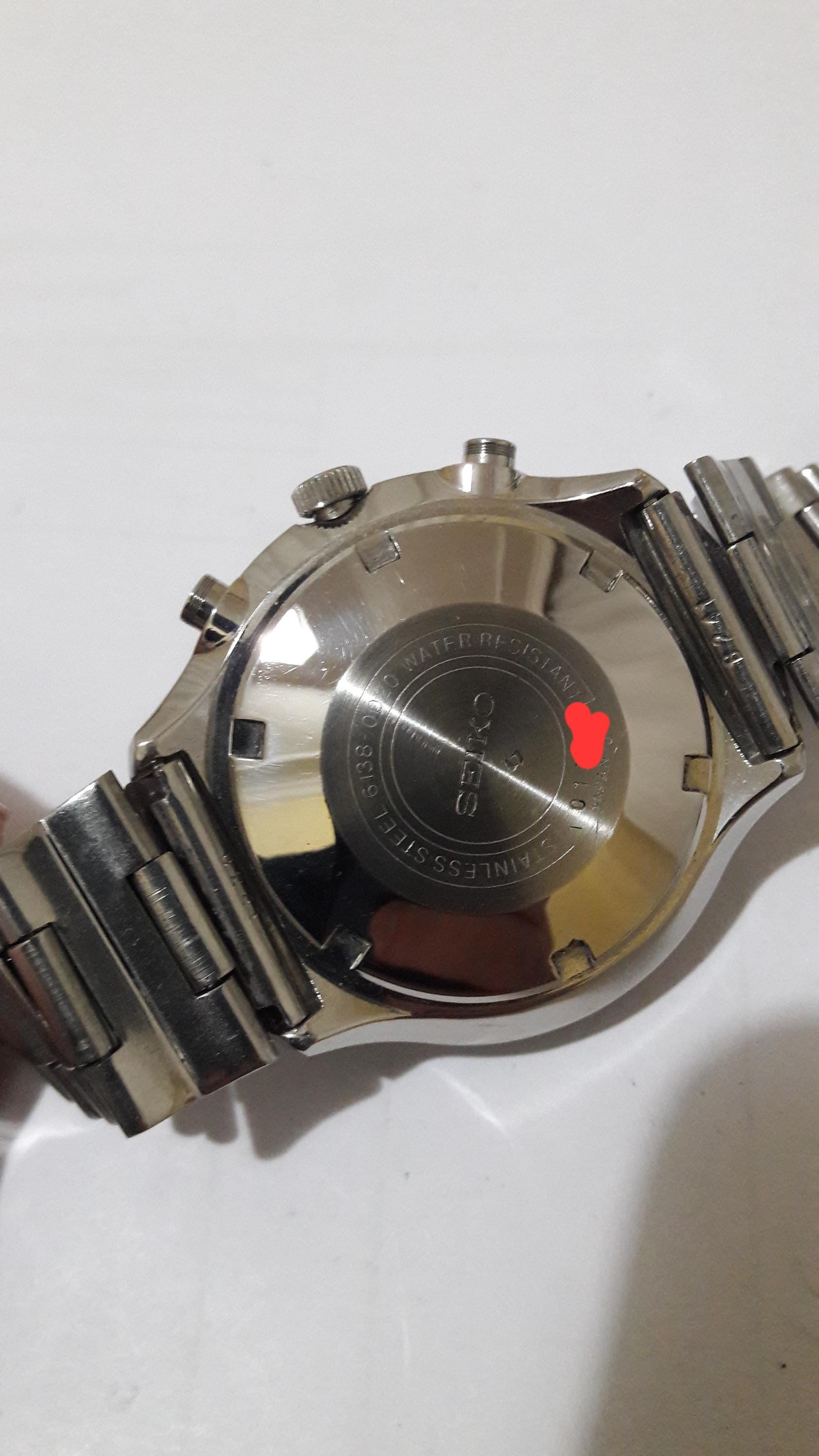 Vintage Seiko 6138-0020 Tokai Zara Speed-timer Automatic