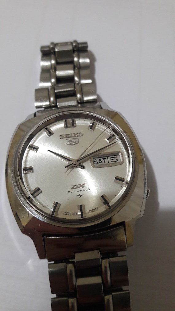 Seiko 5 Automatic dx 27 Jewels 5139-7040 Full - Etsy