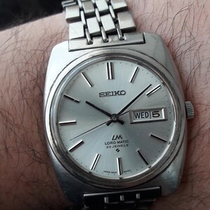 Seiko automatic LM jdm special 5606-8010 full original 1970 model very rare vintage watch