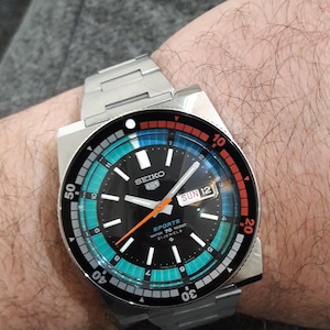 Vintage Seiko 5 Sports Regatta Diver 6119-6053 Rare 1972 Model
