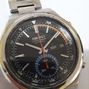 Seiko 6139-7060 Sunrise Automatic Chronograph - Etsy