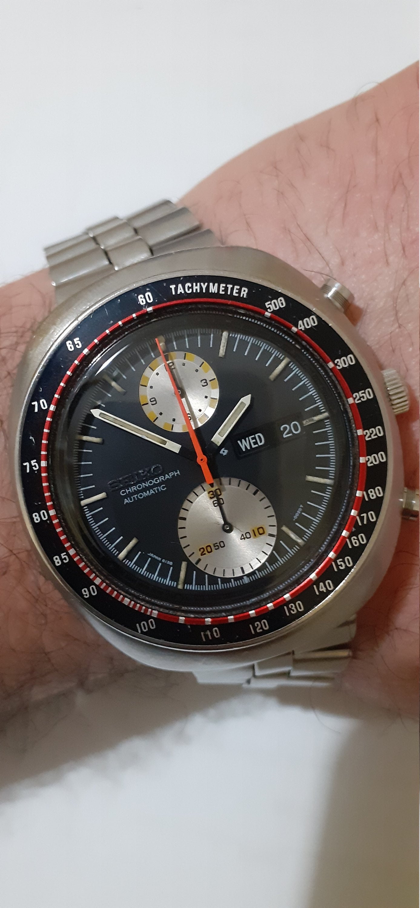 Seiko 6138-0011 Automatic Chronograph Yatchman 1976 Ufo Model - Etsy UK