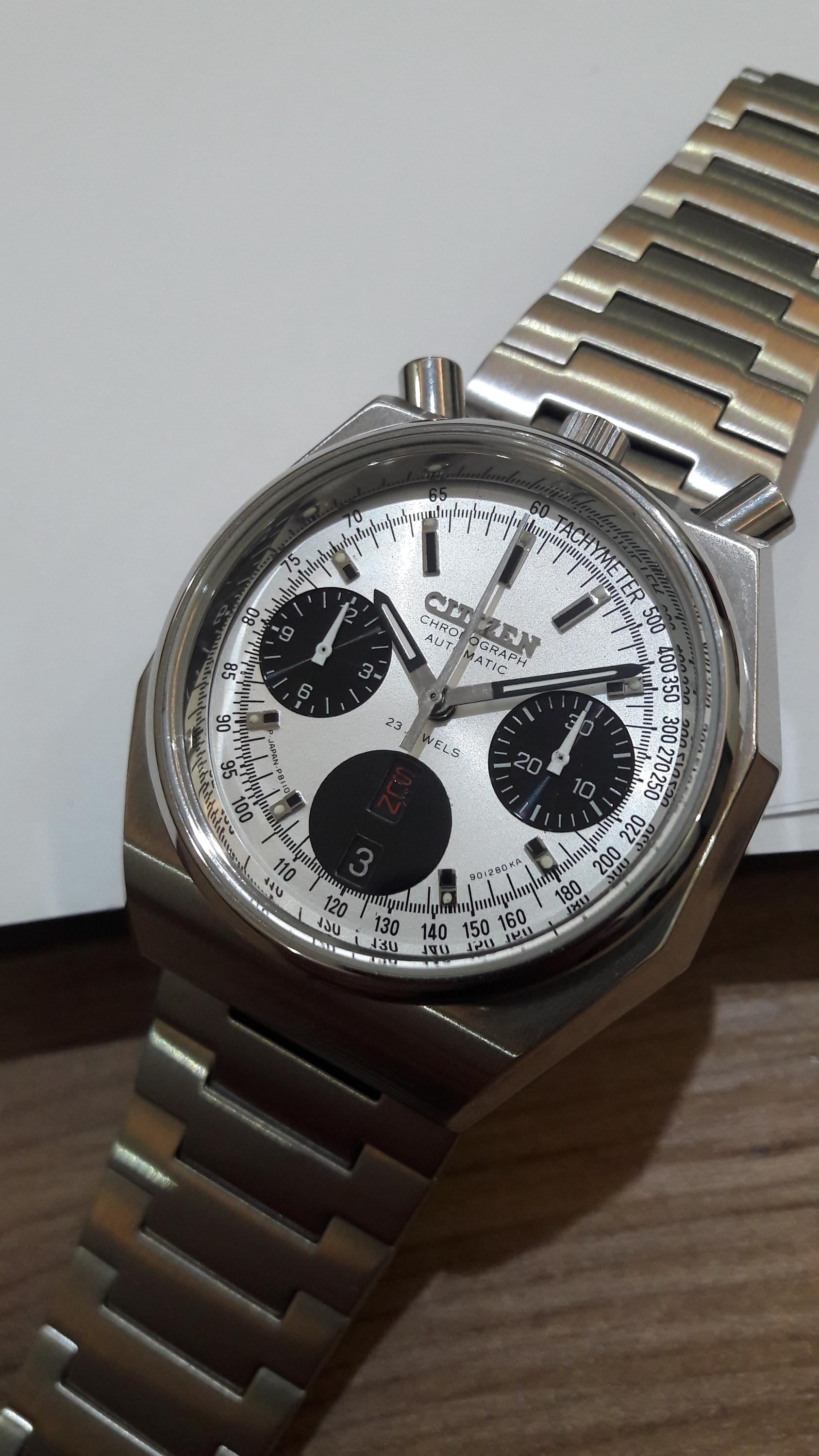 Citizen bullhead chronograph - Etsy 日本