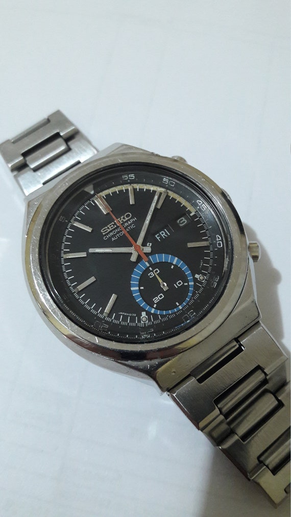 Seiko automatic chronograph sunrise model 6139-7… - Gem