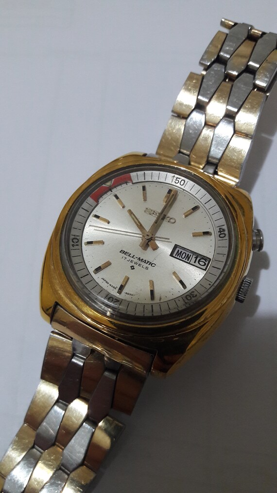 Seiko automatic bellmatic (alarm) 40066031 gold plat… Gem